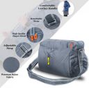 Woons Grey Men Sling Bag Cross body Men’s Sling Messenger Bag for Travel...