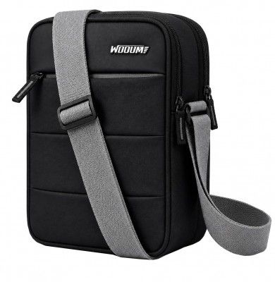 Wooum Crossbody Sling Bag for Men & Women – Water-Resistant Side Shoulder Bag with 2 Main Compartments 