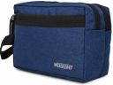 Wooum Multipurpose Travel Pouch/Money Cash Pouch/Wrist Hand Bag Clutch/Portable Organizer Bag/Toiletry Bag for Men and Women 10x7x3 Inch- Blue...