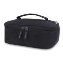 Wooum Small Lunch Bag for Men Women Insulated Lunch Box Mini Lunchbox Adult Lunch Food Containers Portable Food Bags 24 x 15 x 9cm - Black (Polyester)...