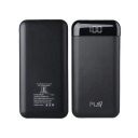 World Of PLAY 20000mAh Power Bank PBA20 (Black) with Li-Polymer Batteries and Fast Charging...