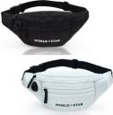 Worldstar Small Hiking Trekking Travelling Sports Waist Pouch (Black, White)...