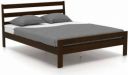 Worldwood Solid Wood Queen Bed  (Finish Color - Brown, Delivery Condition - DIY(Do-It-Yourself))...