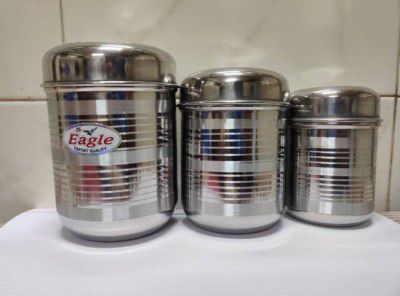 Worricow Spice Set Stainless Steel  (3 Piece)