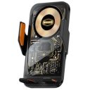 WOSCHER 15W Car Mobile Holder with Wireless Charger for Car, Auto-Clamping Mobile Holder...