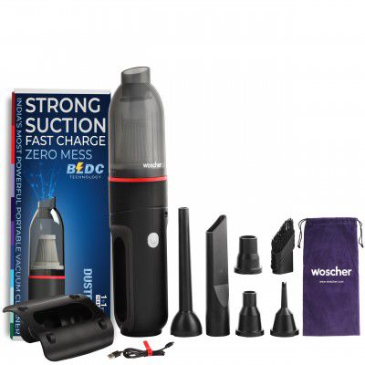 WOSCHER 3003 Cordless, 2-in-1 Rechargeable Vacuum Cleaner