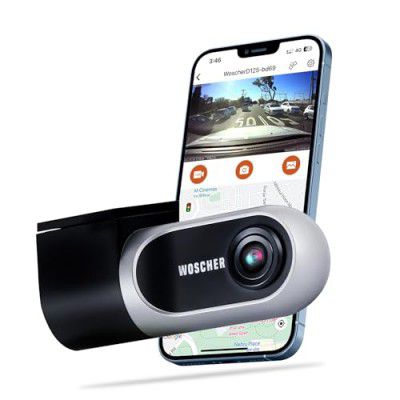 Woscher Dashcam for Cars | FHD 1080p 2 Years Warranty