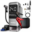 Woscher i5 6 in1 Jump Starter Battery, Digital Tyre Inflator 150PSI & Vacuum Cleaner, 8000mAh|Portable Power Bank|LED Light| 6L Petrol/3.0L Diesel Vehicle...