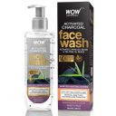 WOW Activated Charcoal infused with Activated Charcoal Beads No Parabens & Sulphate Face Wash (200mL)...