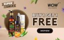 WOW : Buy 1 Get 1 Free Sale...