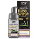 WOW Skin Science Activated Charcoal Foaming Face Wash with Activated Charcoal Powder & Tea Tree Oil...