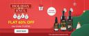 WOW : Flat 60% Off + Free Ubtan Face Serum (Worth ₹599) On Orders above ₹649 + Exta 5% Off On Prepaid Payment...