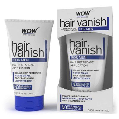 WOW Hair Vanish For Men - No Parabens & Mineral Oil, 100ml