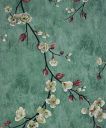 WOW Interiors Floral SELF Adhesive Wallpaper for Living Room Bedroom Office Hall Corridor Peel and Stick Vinyl Wallpaper 200*45Cm-9Sqft...