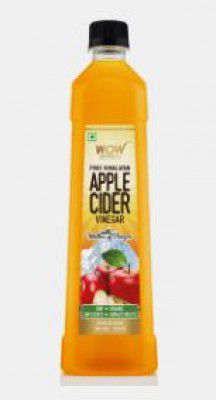 WOW Life Science Organic Apple Cider Vinegar, 900 ml