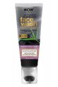 WOW Skin Science Activated Charcoal Face Wash GEL with Built-In Face Brush for Removing Impurities - No Parabens, Sulphate, Silicones & Color, 100 ml Tube...