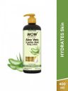 WOW SKIN SCIENCE Aloe Vera Body Lotion for Ultra Light Hydration - 400ml...