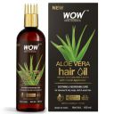 WOW Skin Science Aloe Vera Hair Oil for Scalp Soothing and Nourishment of Dry Scalp and Weak, Dull Hair - With Comb Applicator - 100ml...
