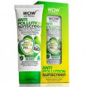WOW Skin Science Anti Pollution Sunscreen SPF 40 All-In-One Skin Protection|Alteromonas Ferment Extract, Liquorice Extract & Vitamin B3| For Women & Men | Parabens, Sulphates & Silicone Free - 100 ml...