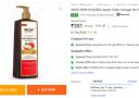 WOW SKIN SCIENCE Apple Cider Vinegar No Parabens & Sulphate Shampoo, 1L...