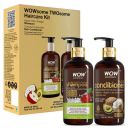 WOW Skin Science Apple Cider Vinegar Shampoo and Organic Virgin Coconut oil plus Avacado Oil Conditioner 600mL...