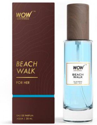 WOW SKIN SCIENCE Beach Walk - Aqua - Eau De Parfum | Luxury Perfume For Her Eau de Parfum - 20 ml  (For Women)