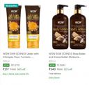 WOW Skin Science Body Lotion & Aloe Vera Facewash Combo up to 71% Off...