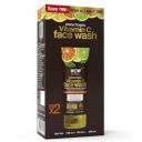 WOW Skin Science Brightening Vitamin C Face Wash - No Parabens, Sulphate, Silicones & Color - Pack of 2 - Net Vol 200mL...