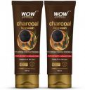 WOW SKIN SCIENCE Charcoal | Detoxifies Skin | Lifts of Pollutants & Dirt Face Wash (200 ml)...