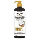 WOW Skin Science Coconut Milk & Argan Oil Body Lotion - Medium Hydration - No Mineral Oil, Parabens, Silicones, Color & PG - 400mL...