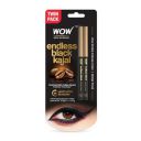 WOW Skin Science Endless Black Natural Kajal | Water Proof & Smudge Proof | Long Lasting Kajal Upto 16 long hours | No Parabens and Mineral Oils | Pack of 2...
