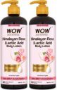 WOW SKIN SCIENCE Himalayan Rose & Lactic Acid Body Lotion |Hydrates Dry,Sensitive Skin|Pack of 2  (800 ml)...