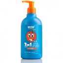 WOW Skin Science Kids Tip To Toe Wash - Shampoo - Conditioner - Body Wash - No Parabens, Sulphate, Silicones, Mineral Oil Or Color - Peach, 300 ml...