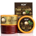 WOW Skin Science Macadamia Hair Mask - Deeply Rejuvenating - For Dry, Brittle, Coarse & Curly Hair - No Mineral Oil, Parabens, Silicones, Color & PEG - 200ml...