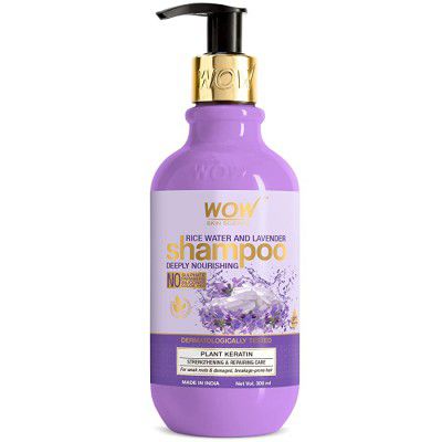WOW Skin Science Rice Water Shampoo with Rice Water 300 ml
