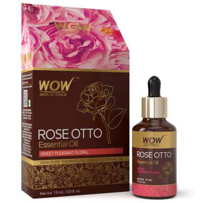 WOW Skin Science Rose Otto Essential Oil - 15 mL