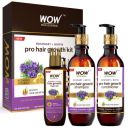 WOW Skin Science Rosemary Oil & Biotin Hair Growth Kit - Complete Care for Breakage-Prone Hair - Oil, Shampoo, Conditioner - 700ml...