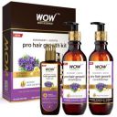 WOW Skin Science Rosemary Oil & Biotin Hair Growth Kit - Complete Care for Breakage-Prone Hair - Oil, Shampoo, Conditioner - 700ml...