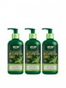 WOW SKIN SCIENCE Set Of 3 Green Tea & Tea Tree Anti-Dandruff Shampoo - 300ml Each...