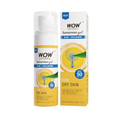 WOW Skin Science Sunscreen Gel For Dry Skin | 50 ml