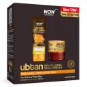 WOW Skin Science Ubtan Glowing Skincare Kit for Men & Women | Face Wash + Face & Body Pack | For Dull & Tired Skin | Combo Pack of 2 | 300 ml...