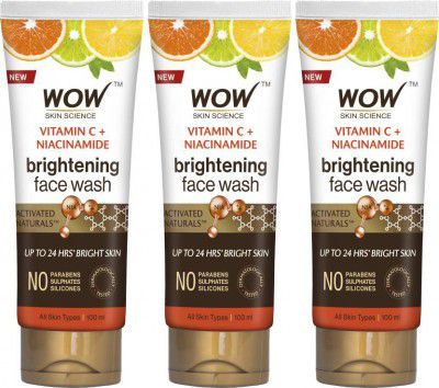 WOW SKIN SCIENCE Vitamin C & Niacinamide | For Brighter Glow Face Wash  (300 ml)