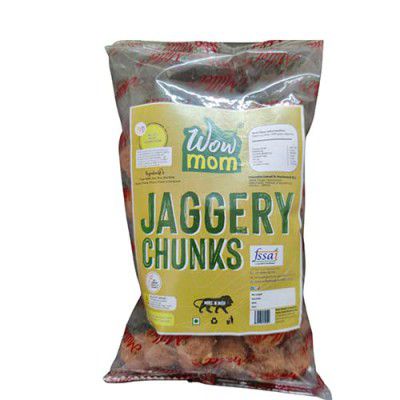 Wowmom Millet Jaggery Chunks | High Fibre | High Protien Snack |