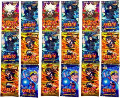 WOYR 18 Pack (144 Cards) Naruto Itachi Sasuke Booster Playing Cards  (Multicolor)