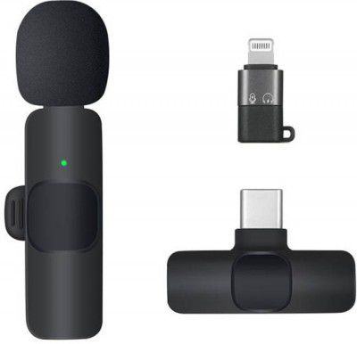 WRADER ORIGINAL K8 Wireless Collar Mic for Youtube for Type C Smartphones & iOS Collar Microphone