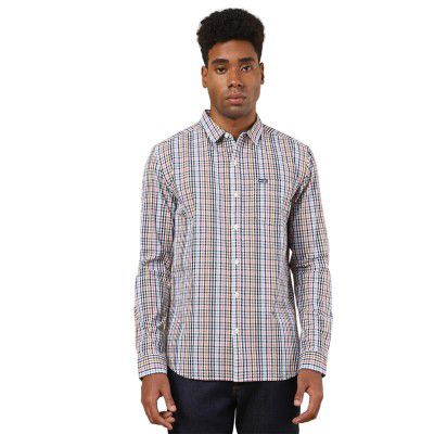 Wrangler Men's Checkered Regular Fit Shirt