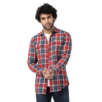 Wrangler Men's Regular Fit Shirts