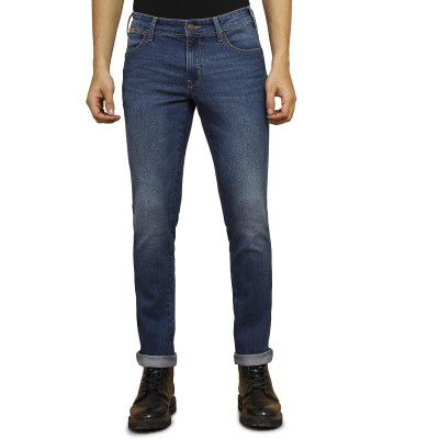 Wrangler Men's Skanders Slim Fit Low-Rise Jeans