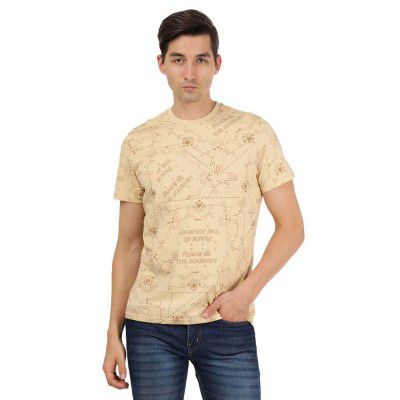 Wrangler Mens Solid Slim Fit Tshirts