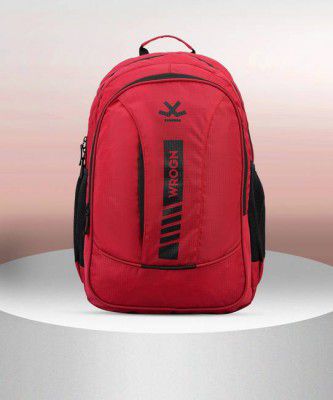 WROGN Large 36 L Laptop Backpack spacy unisex backpack fits upto 16 Inches  (Red)